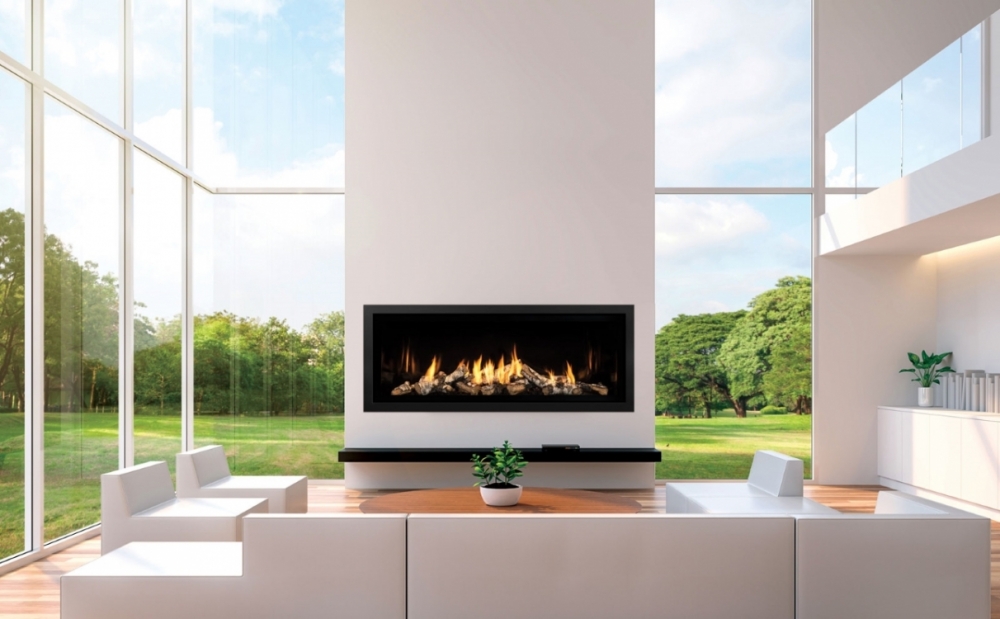 ML54 Linear fireplace