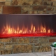 Lanai Linear fireplace